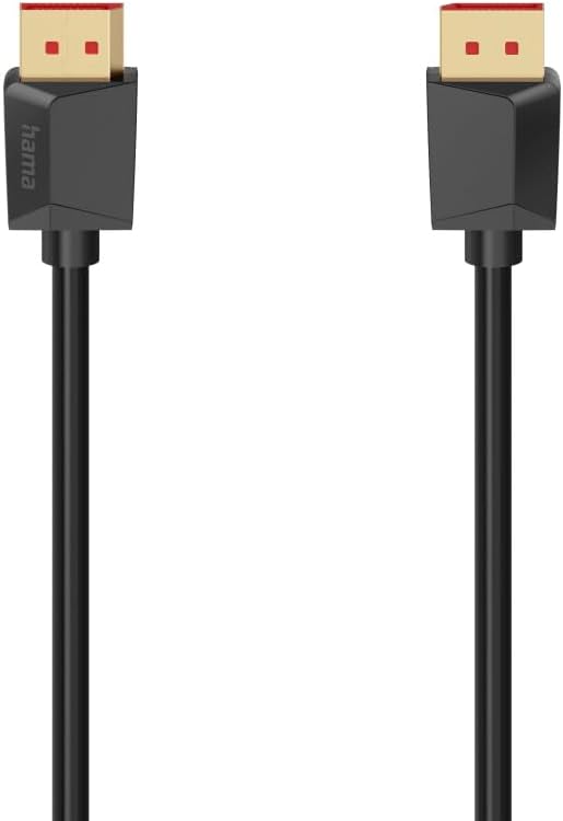 Detalle de Hama DisplayPort-Kabel DP 2.1 – Ultra-HD 8K, 40 Gbit/s, 2,00 m