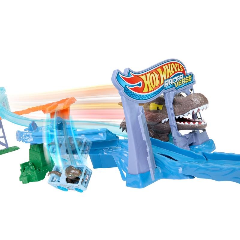 Detalle 2 de Pista de vehículos Hot Wheels JFP32 multicolor: montaje fácil y expansión compatible