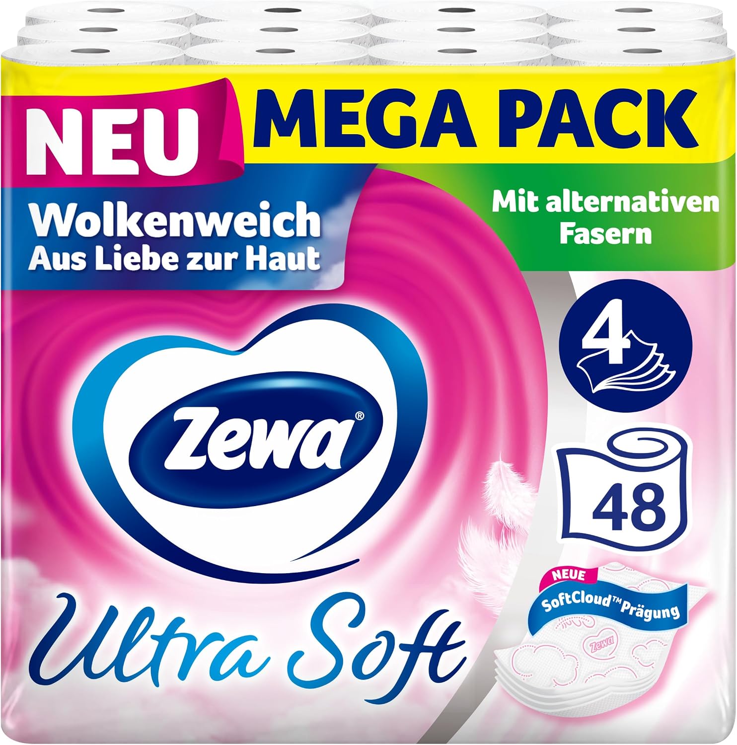 Zewa Toilettenpapier 4-lagig
