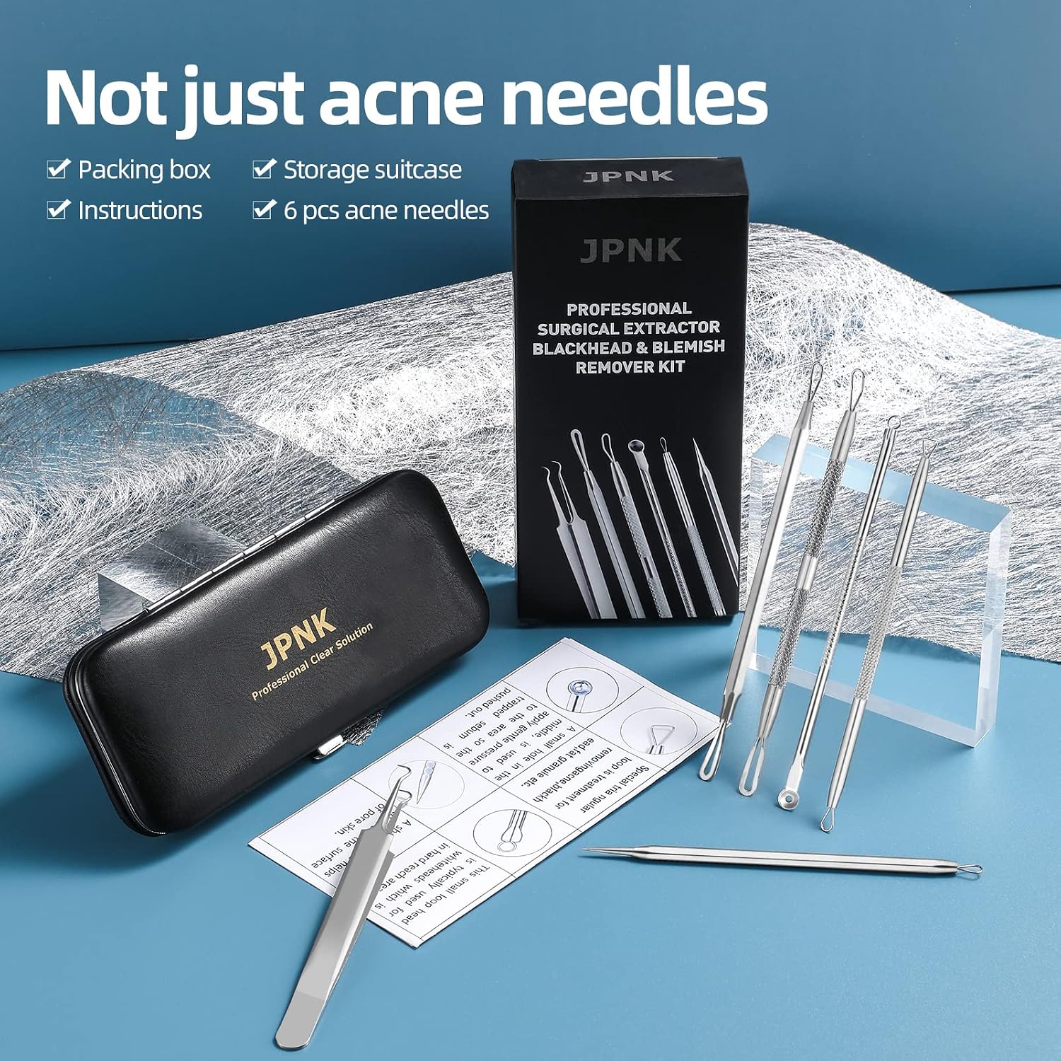 Thumbnail 5 de JPNK Blackhead Remover kit for acne extraction