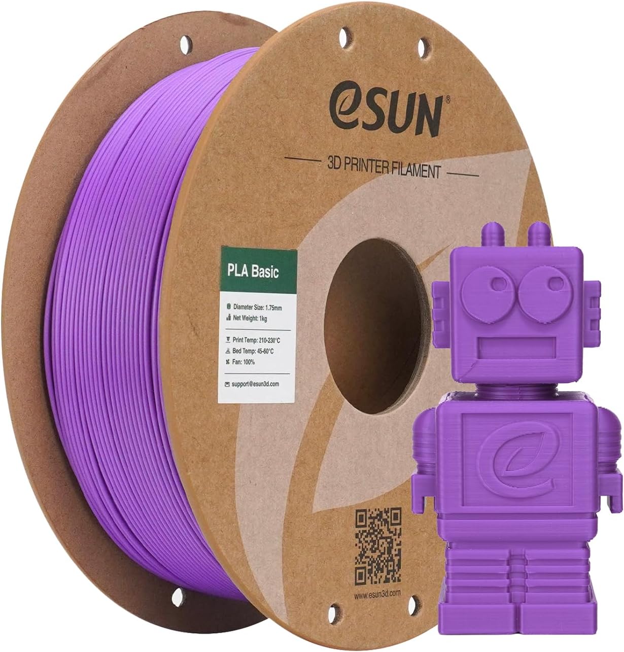 Thumbnail 6 de eSUN PLA Filament 1,75 mm 1 kg PLA-Filament Gelb
