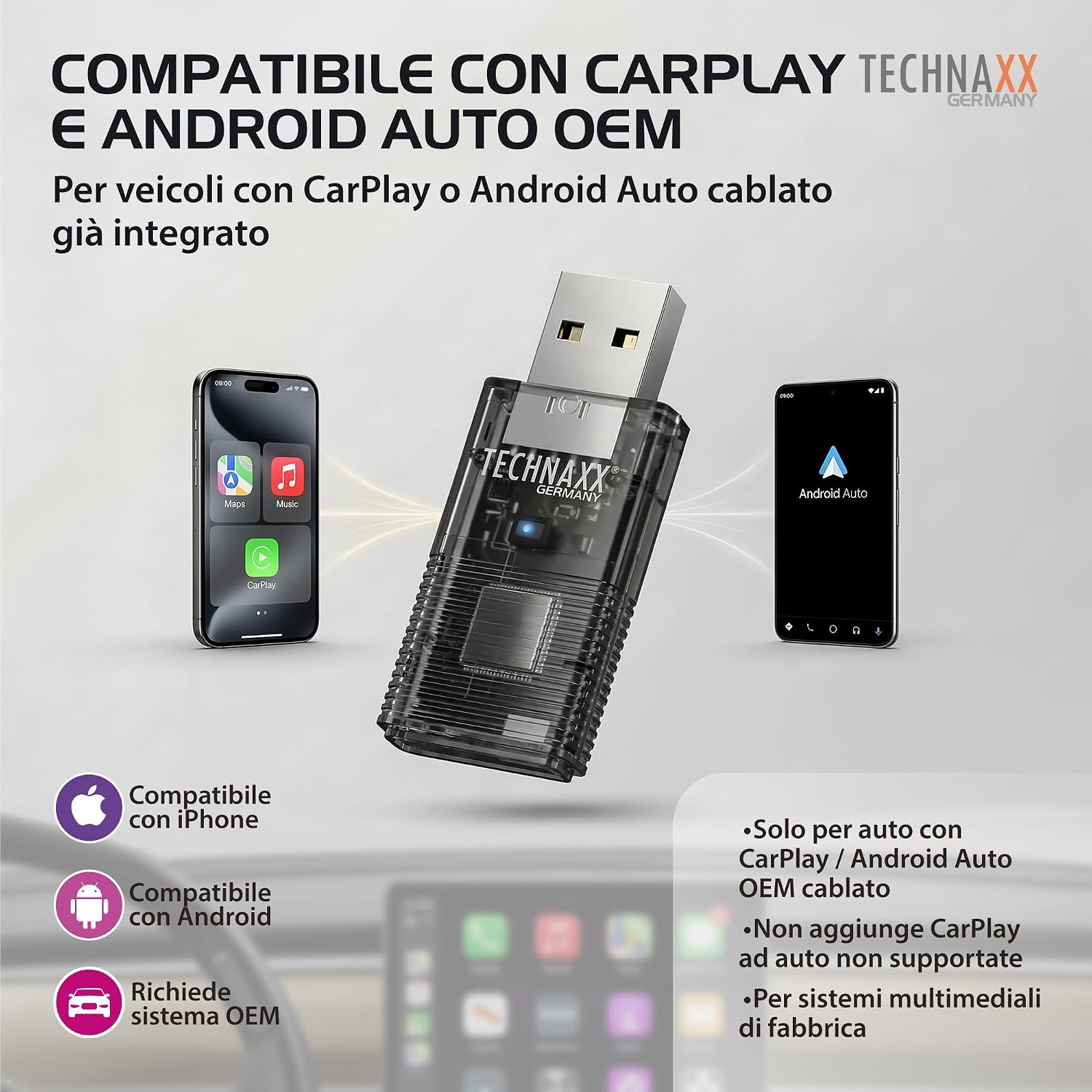 Thumbnail 3 de Technaxx TX-346 Adattatore Usb Wireless 21×50 mm