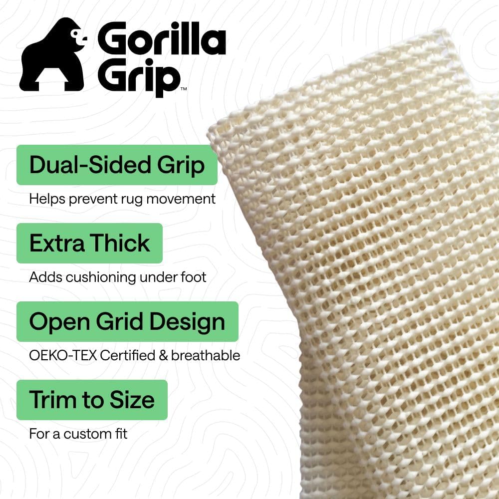 Thumbnail 1 de GORILLA GRIP Strong Rug Pad Gripper 2x3 FT 📐