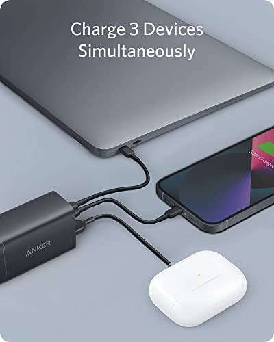 Thumbnail 2 de Anker USB C Charger (Nano II 65W) — 3-Port PPS Fast Charger Plug