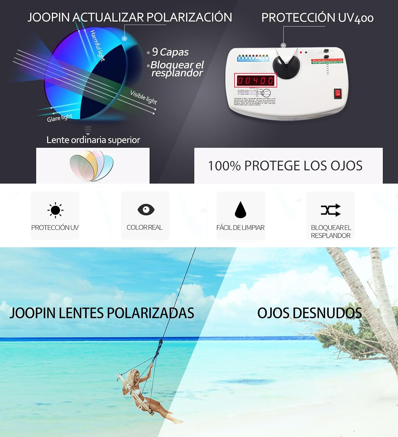 Thumbnail 5 de Joopin Gafas de Sol Polarizadas UV400