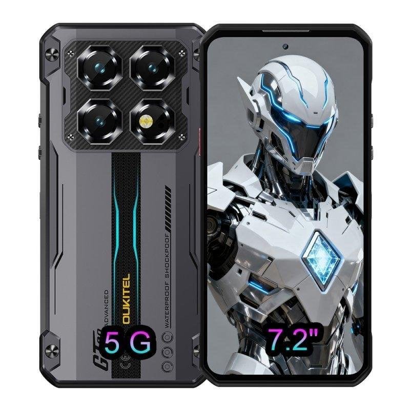 Detalle de Oukitel WP60 5G 12GB/512GB, 7.2" Rugerizado en Negro