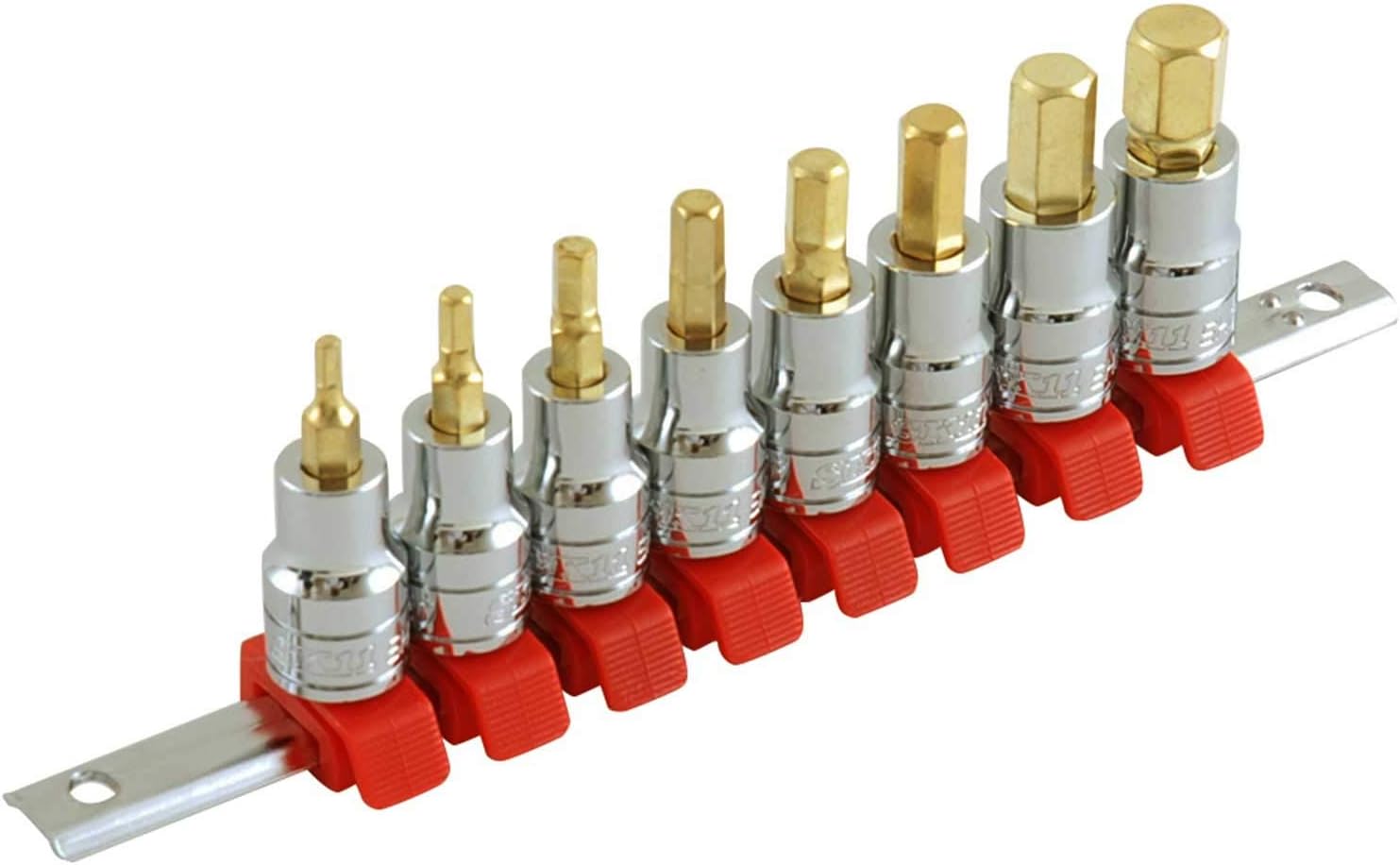 Thumbnail 6 de SK11 SHS308DI ディープソケットセット 差込角9.5mm・インチ六角ボルト用