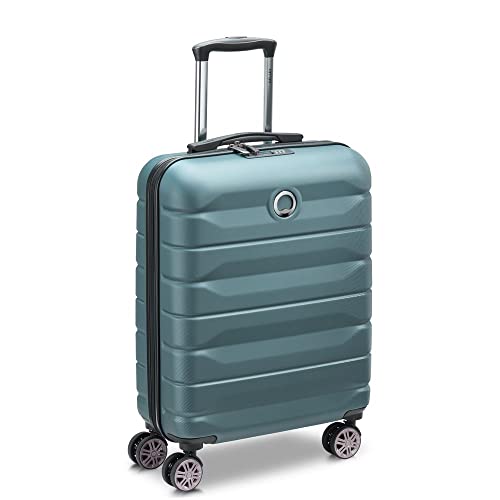 Detalle de DELSEY Paris AIR Armour Slim, valise cabine rigide extensible 34 L, verte
