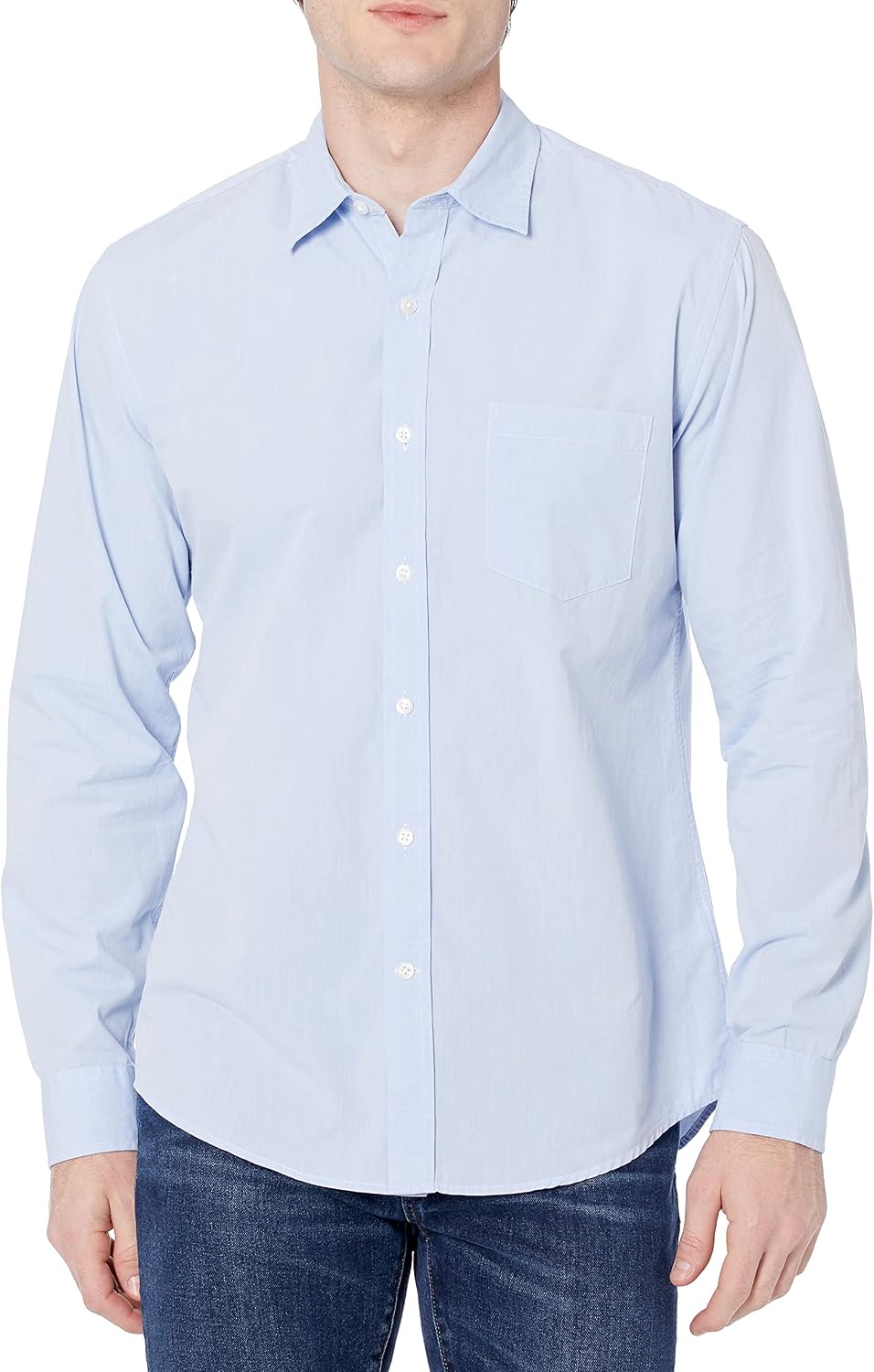 Thumbnail 6 de Amazon Essentials Homme Chemise en popeline à manches longues coupe standard, style décontracté