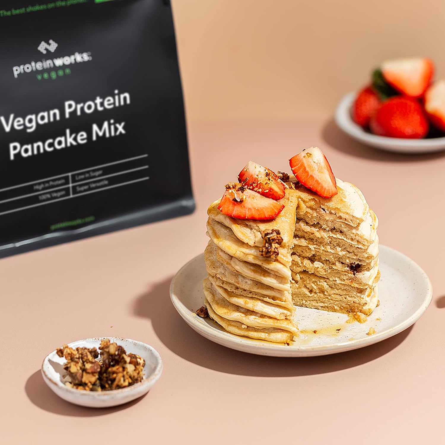 Thumbnail 6 de Protein Works: Preparato per Pancake Vegani, 100% Vegetale, 500 g