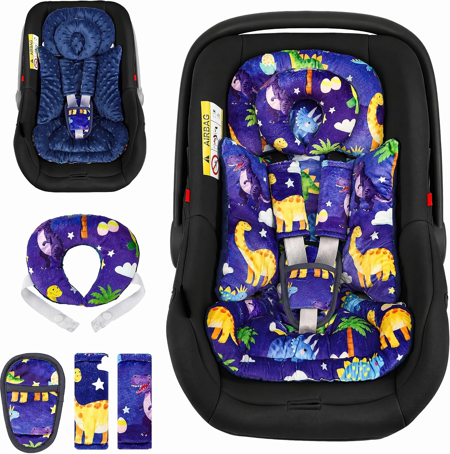 Detalle de Hooyax Infant Car Seat Insert, 25-Inch