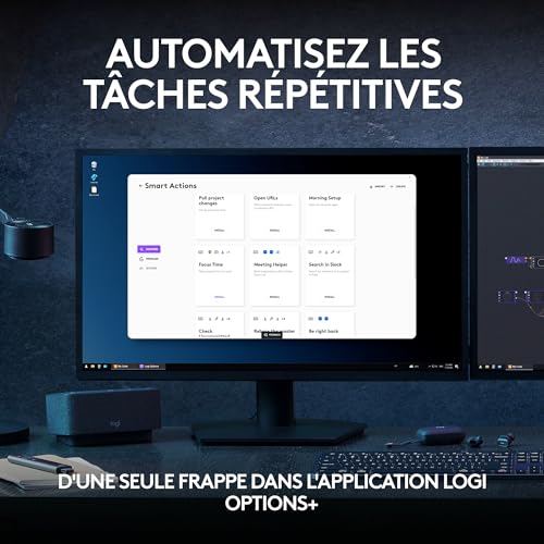 Detalle de Logitech MX Keys S Clavier sans Fil – Gris, Rechargeable USB‑C