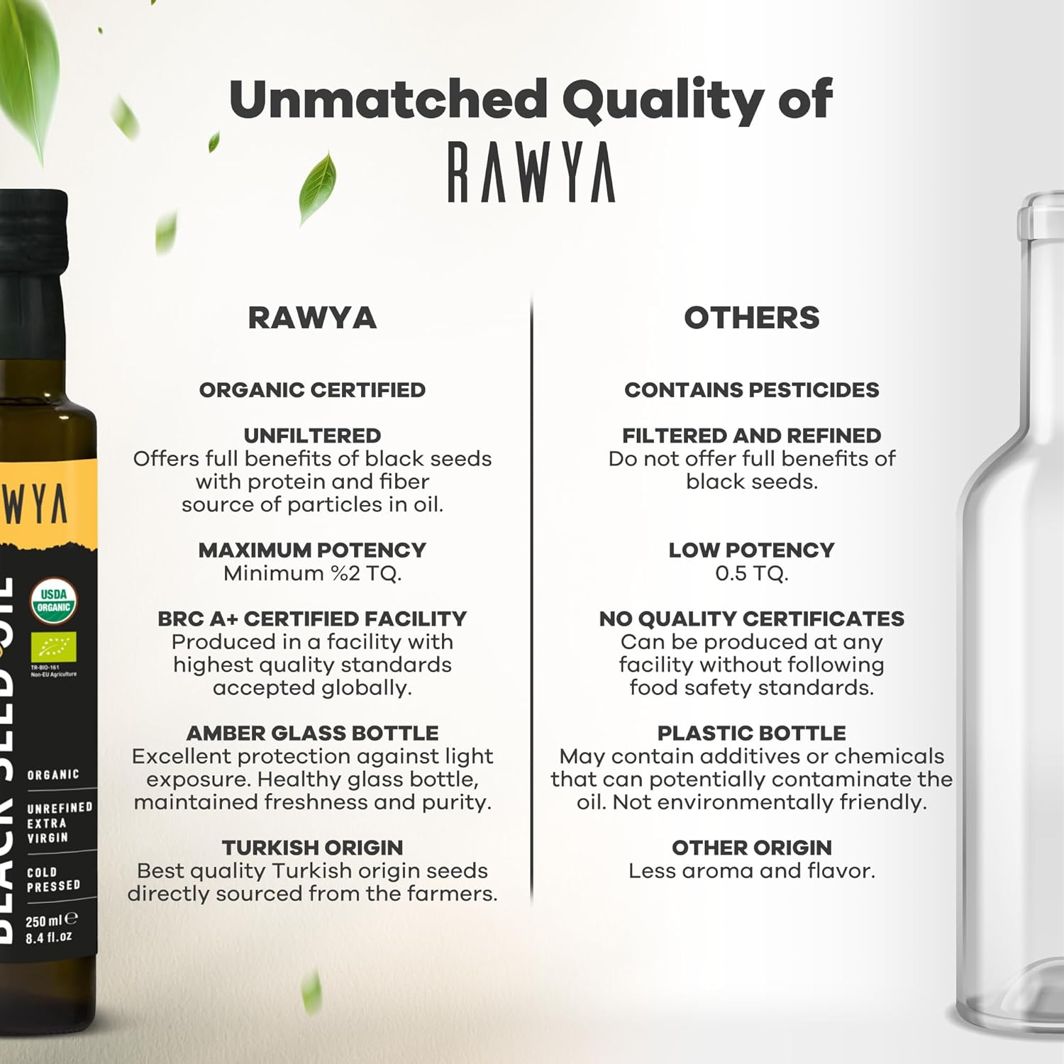 Thumbnail 5 de RAWYA Organic Black Seed Oil 250ml