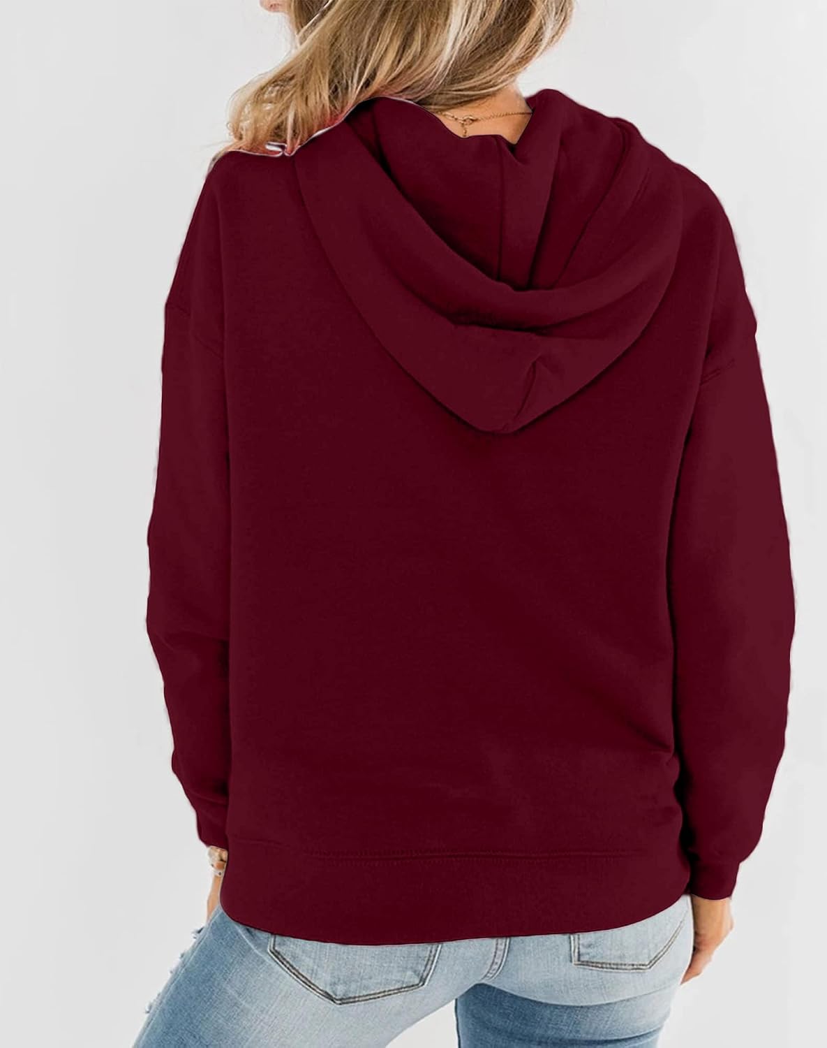 Thumbnail 2 de EUHOM Hoodie Damen Kapuzenpullover Baumwolle