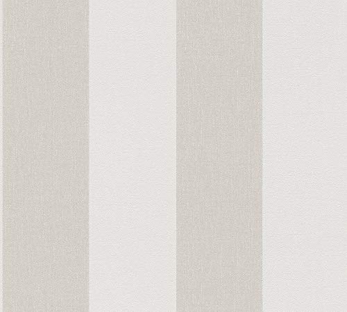 Thumbnail 3 de A.S. Création Papel Pintado Rayas Marrón y Beige 🏡