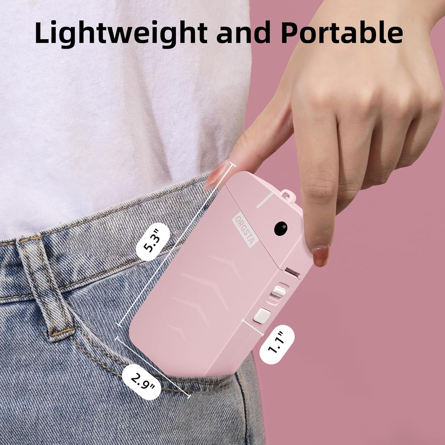 Thumbnail 4 de ORGSTA Label Printer 2000 mAh portable Bluetooth sticker maker