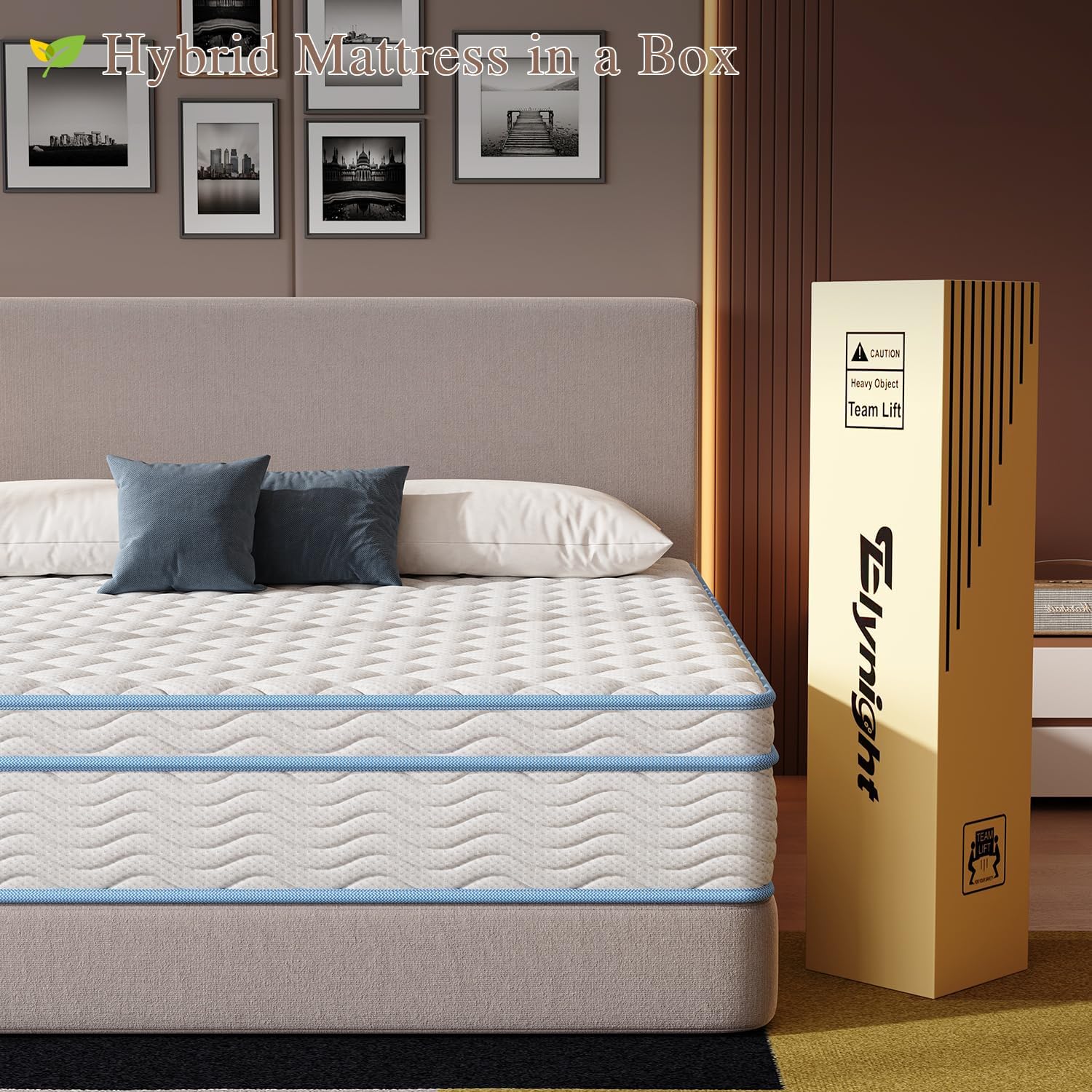 Detalle de THROBIG Full Mattress, 12-Inch