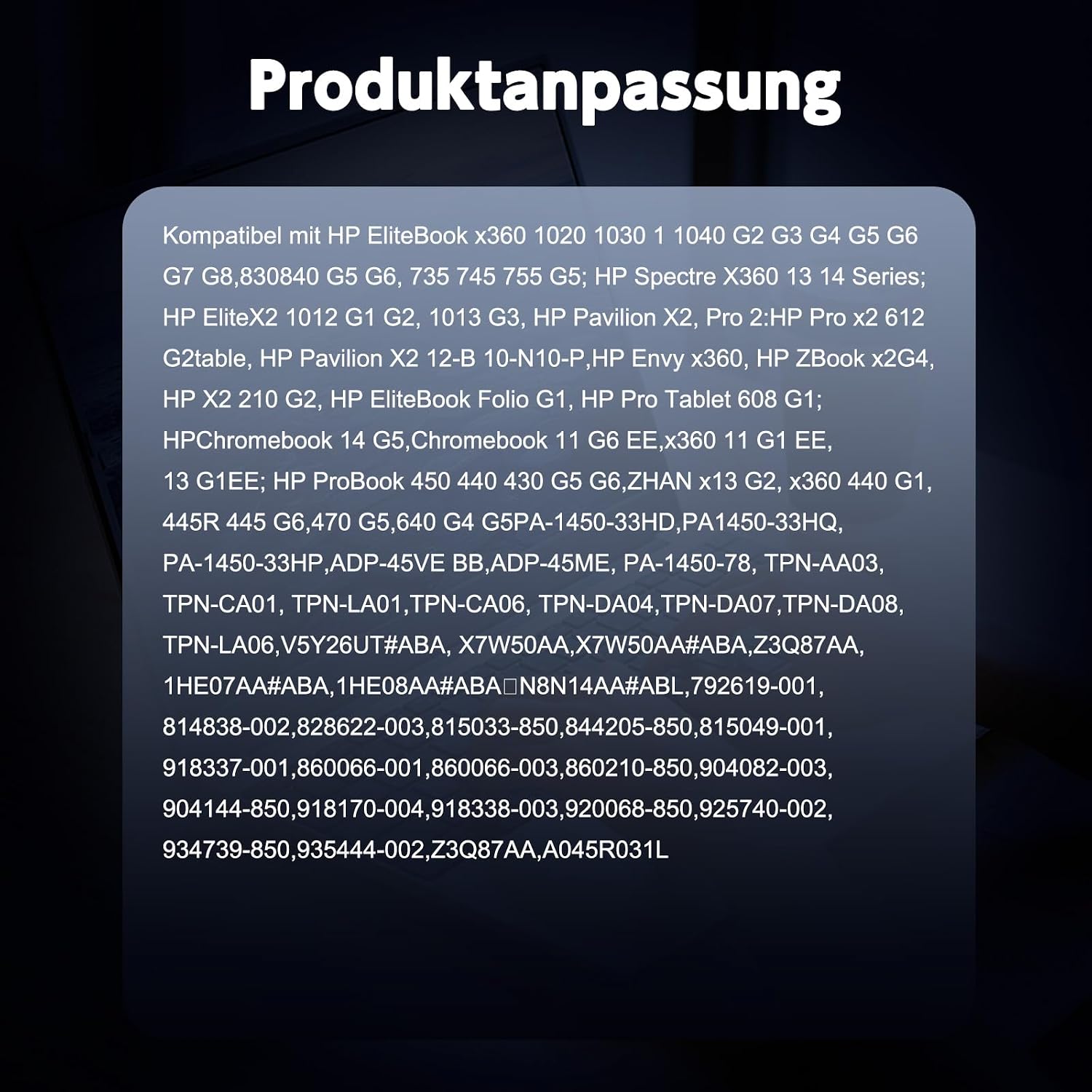 Thumbnail 3 de HP Elitebook 65W USB‑C Netzteil Ladegerät