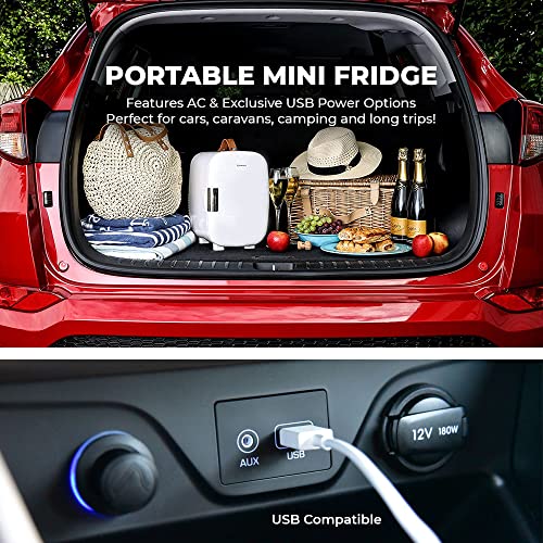 Thumbnail 6 de Subcold Pro4 4L Mini Fridge, Quiet Thermoelectric Cooling, AC & USB