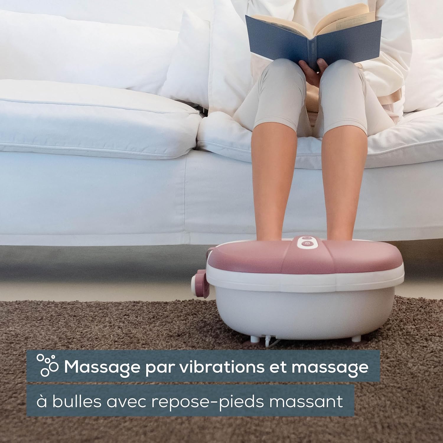 Detalle 2 de Beurer FB 35 bain à remous pieds jusqu’à pointure 44