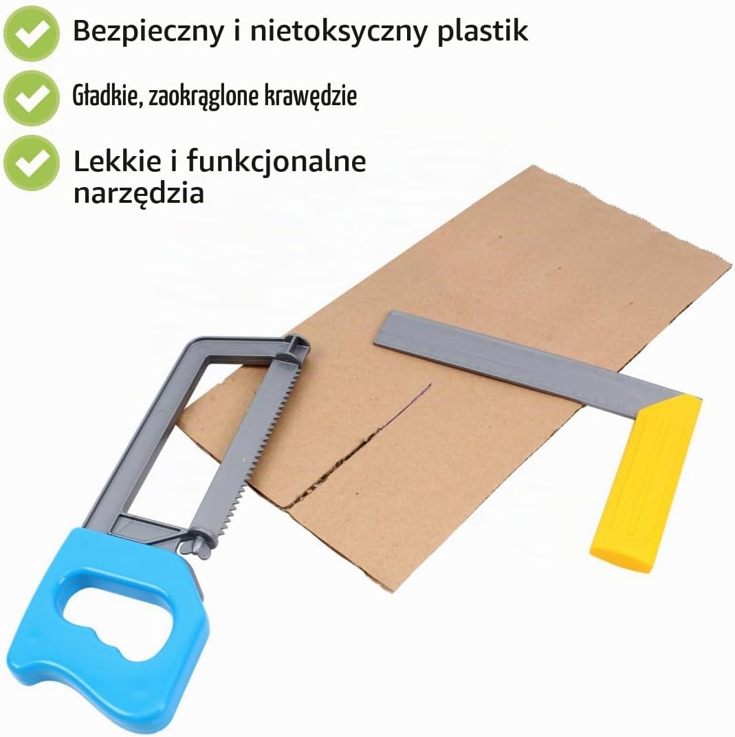 Detalle de FANCY 4005 – zabawkowy zestaw narzędzi dla dzieci, 6 elementów
