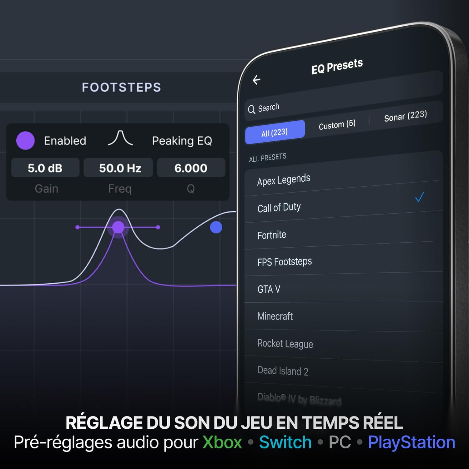 Thumbnail 2 de SteelSeries Arctis Nova 7X Gen 2 – Casque sans fil multi-plateforme (2,4 GHz + Bluetooth) avec contrôle audio en temps réel