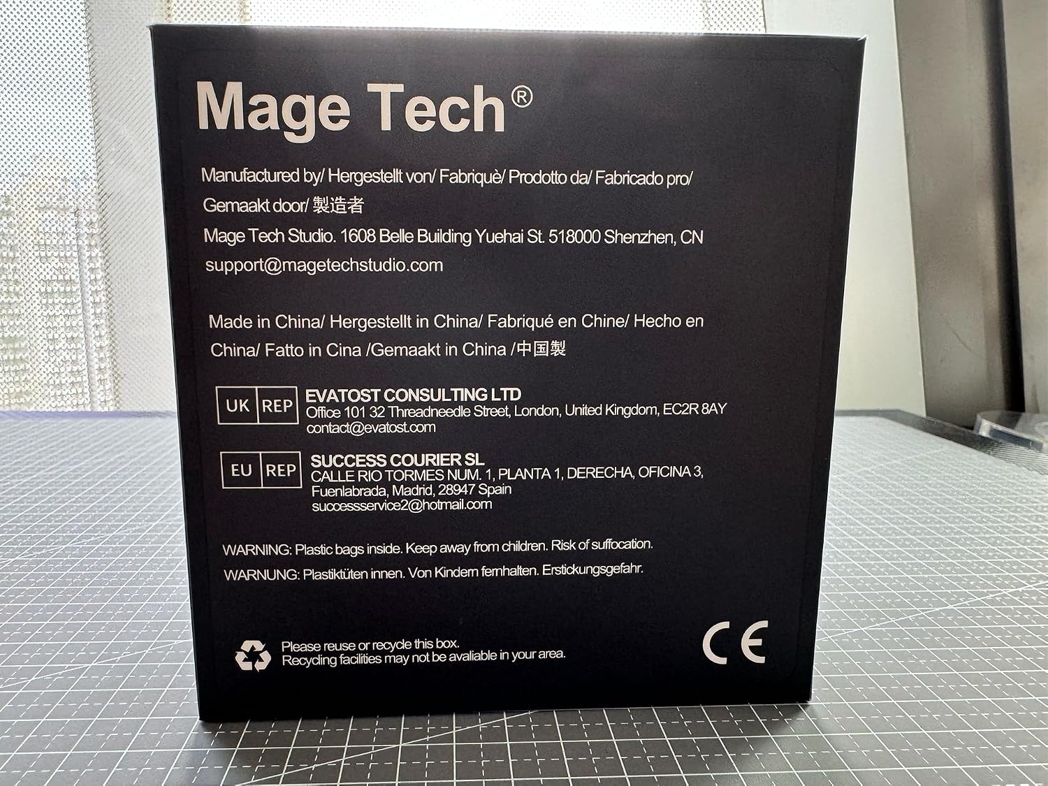 Thumbnail 6 de Mage Tech Commander Deck Box für MTG – Patentiertes Design, Commander Display, 100 Kartenkapazität, 35pt Kartenhalter, Würfelablage