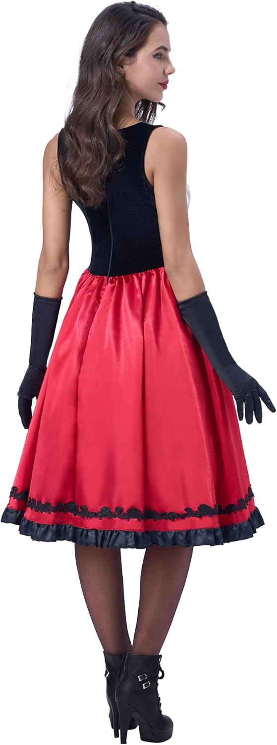 Detalle 2 de Spooktacular Creations Red Riding Hood Costume, Polyester
