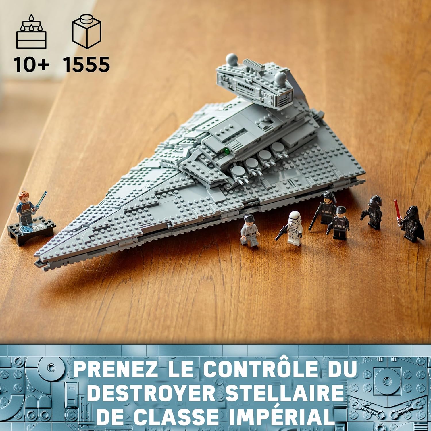 Thumbnail 1 de LEGO Star Wars 75394 Destroyer Stellaire de Classe Impérial – Jeu de Construction avec Vaisseau Spatial
