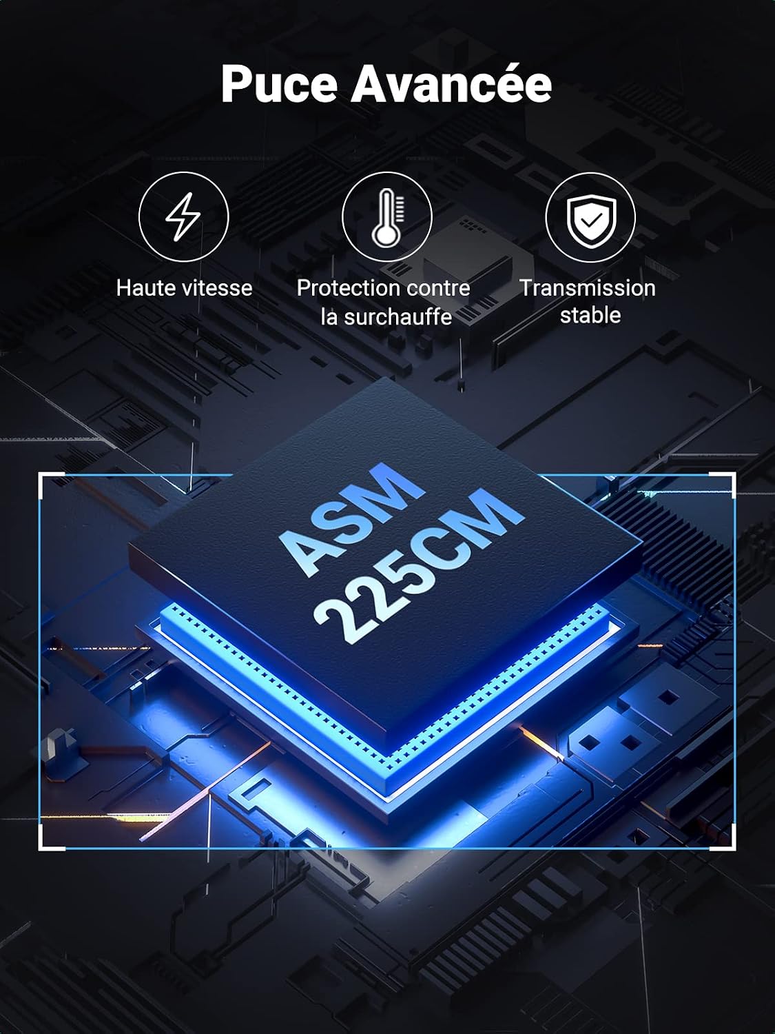Detalle de UGREEN Adaptateur USB 3.0 SATA 5 Gbps