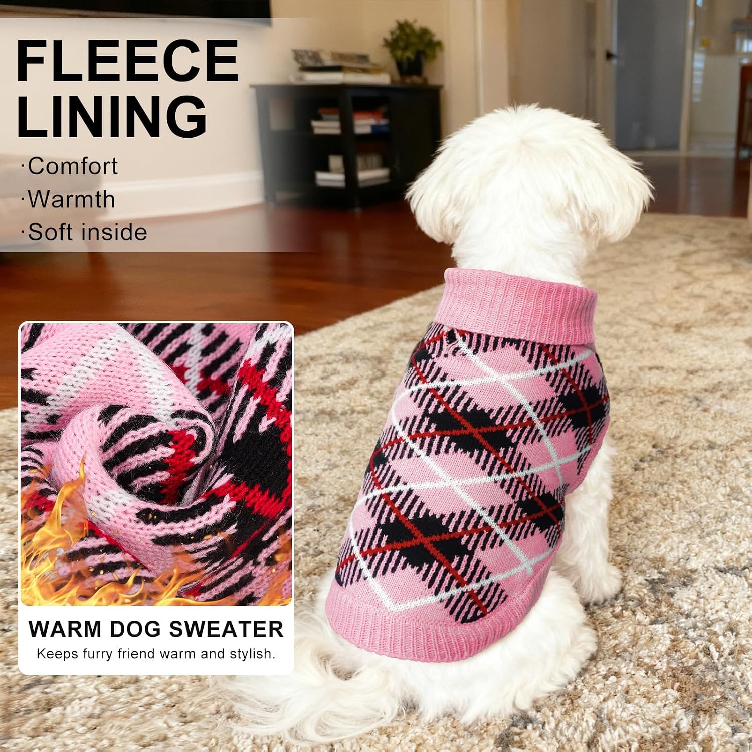 Detalle de BEAUTYZOO Dog Sweater, Large
