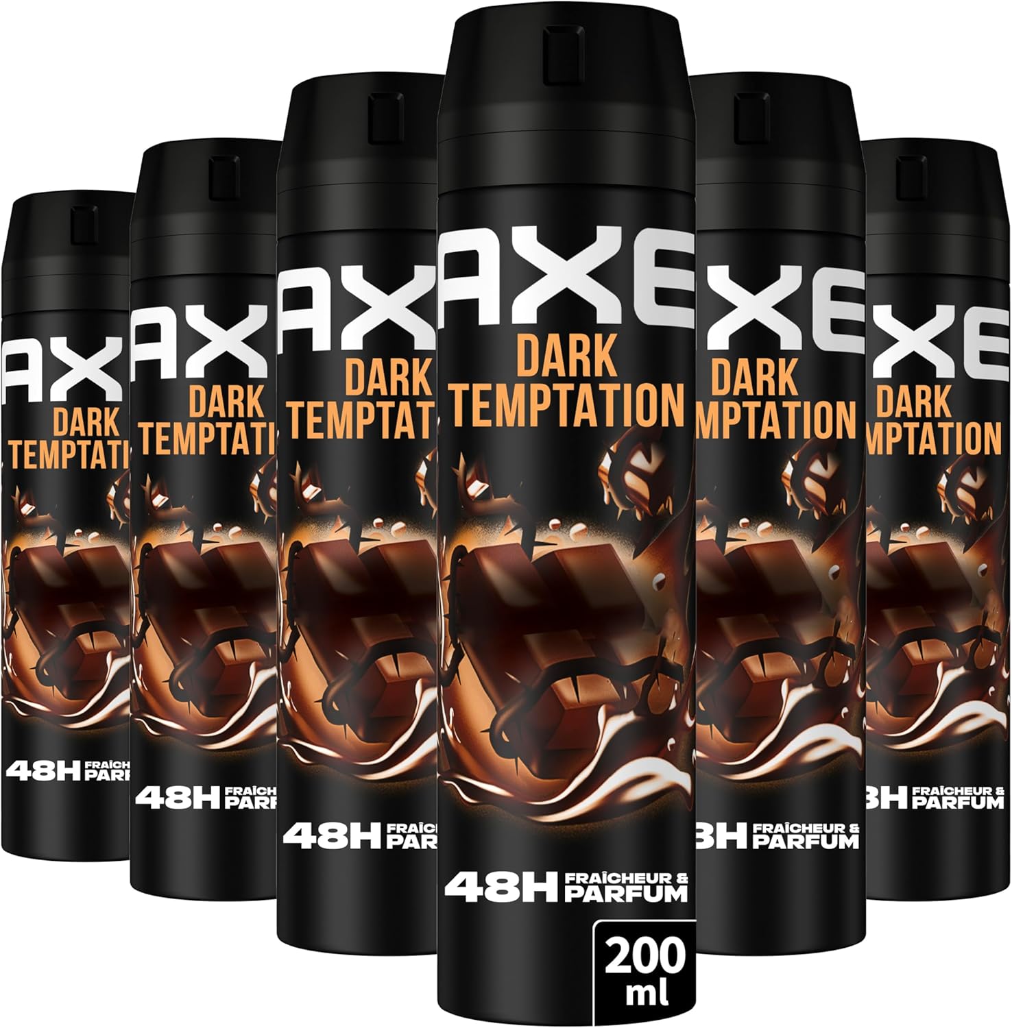 Thumbnail 6 de AXE Suprême Déodorant Compressé Dark Temptation 48h – Lot 6x100 ml