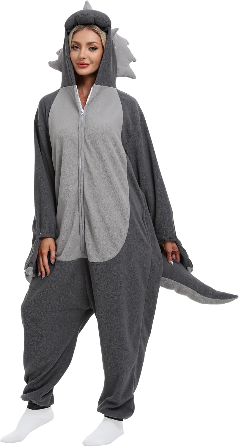 Detalle de NAITOKE Animal Onesie Pajamas for Adults, Soft, Warm and Machine Washable