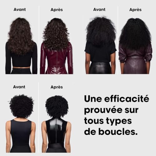 Detalle de L’Oréal Professionnel Curl Expression Crème-en-Gelée Leave-In Activatrice de Boucles – Définit les Cheveux Bouclés & Crépus (250 ml)