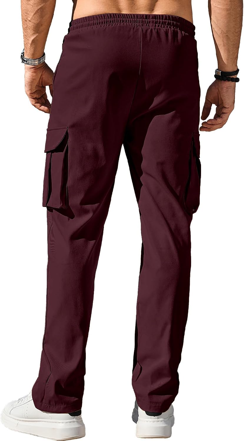 Detalle 1 de Comdecevis Men's Cargo Pants in Polyester