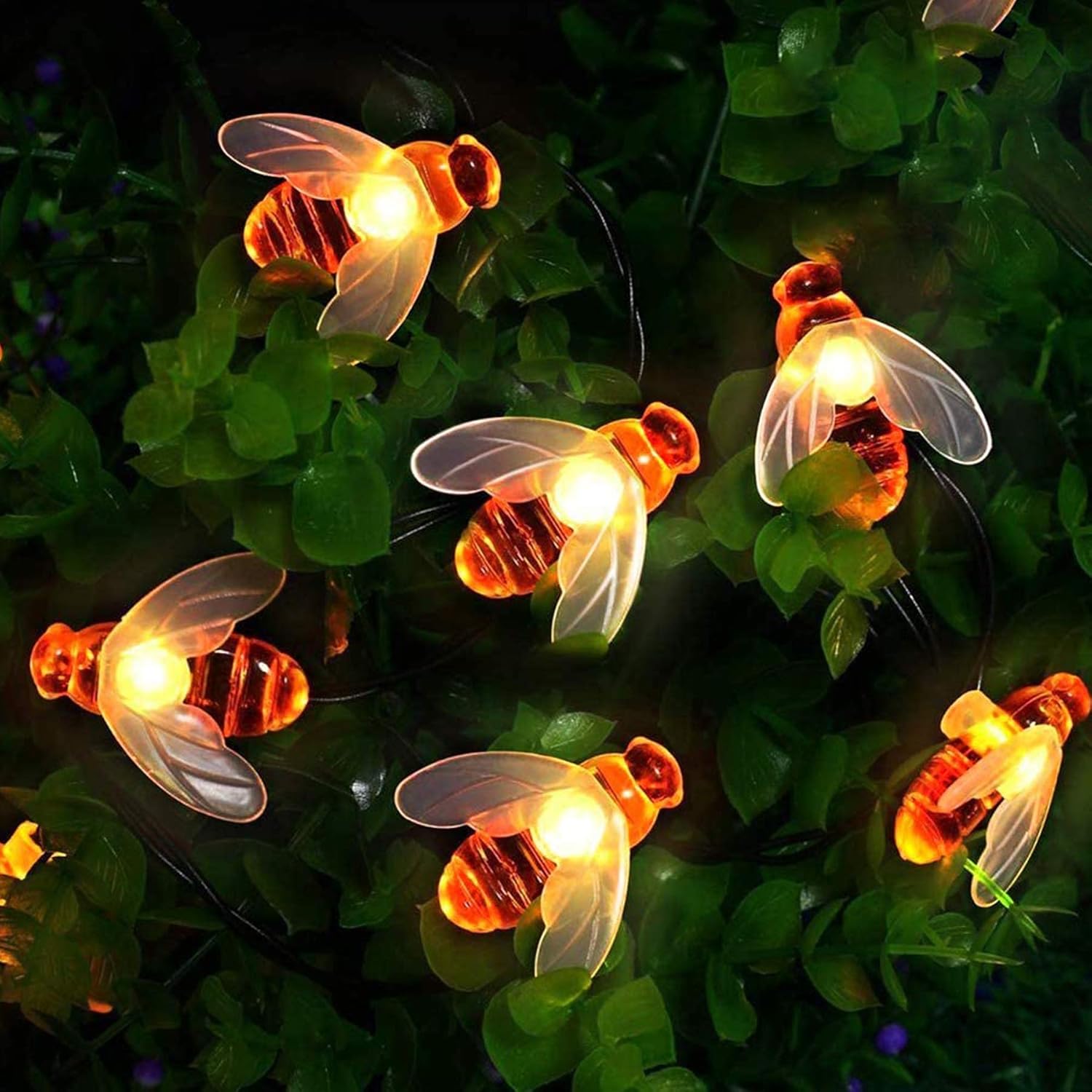 Thumbnail 6 de Augone Honey Bee solar lights 50 LEDs