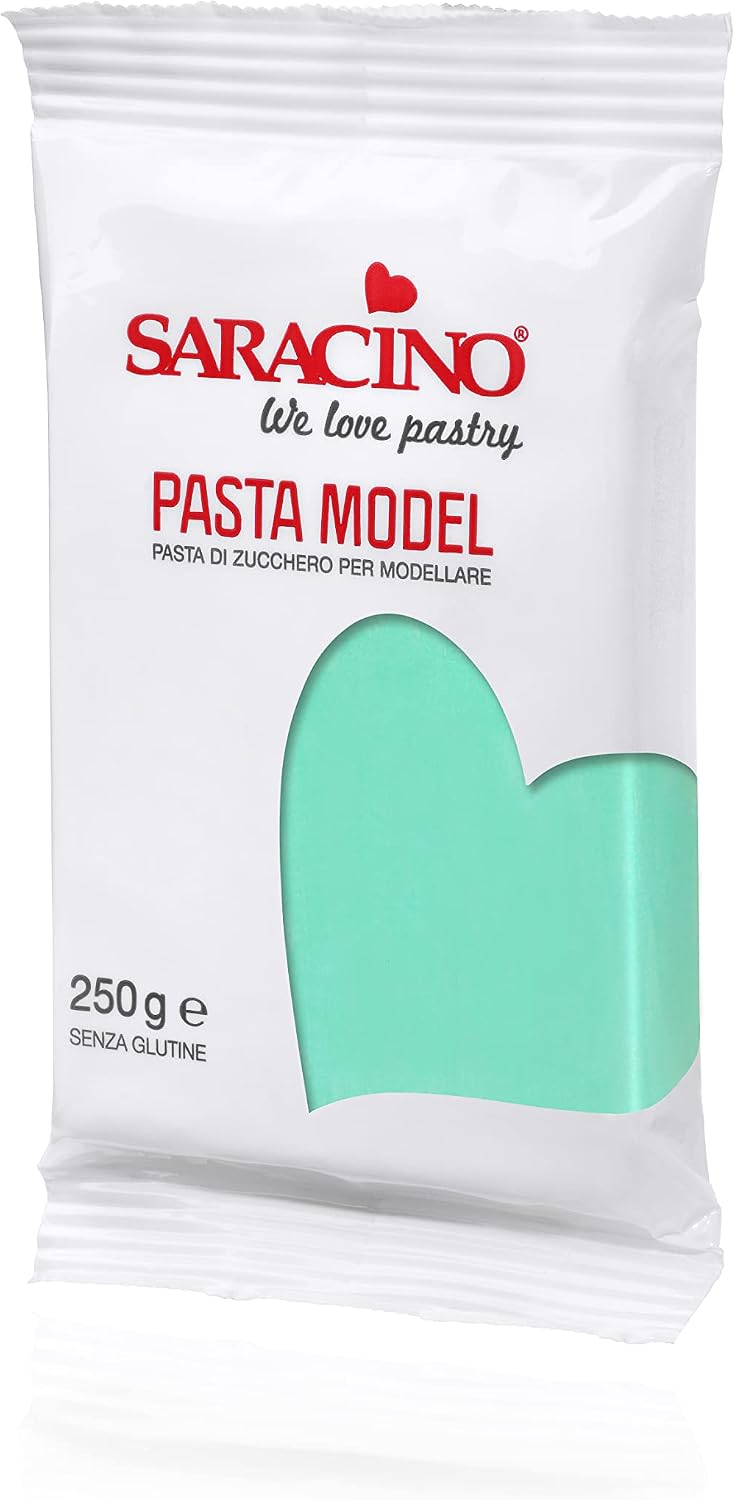 Detalle 2 de Saracino Pasta di Zucchero Model Gialla 250 g senza Glutine — modellaggio delicato e versatile