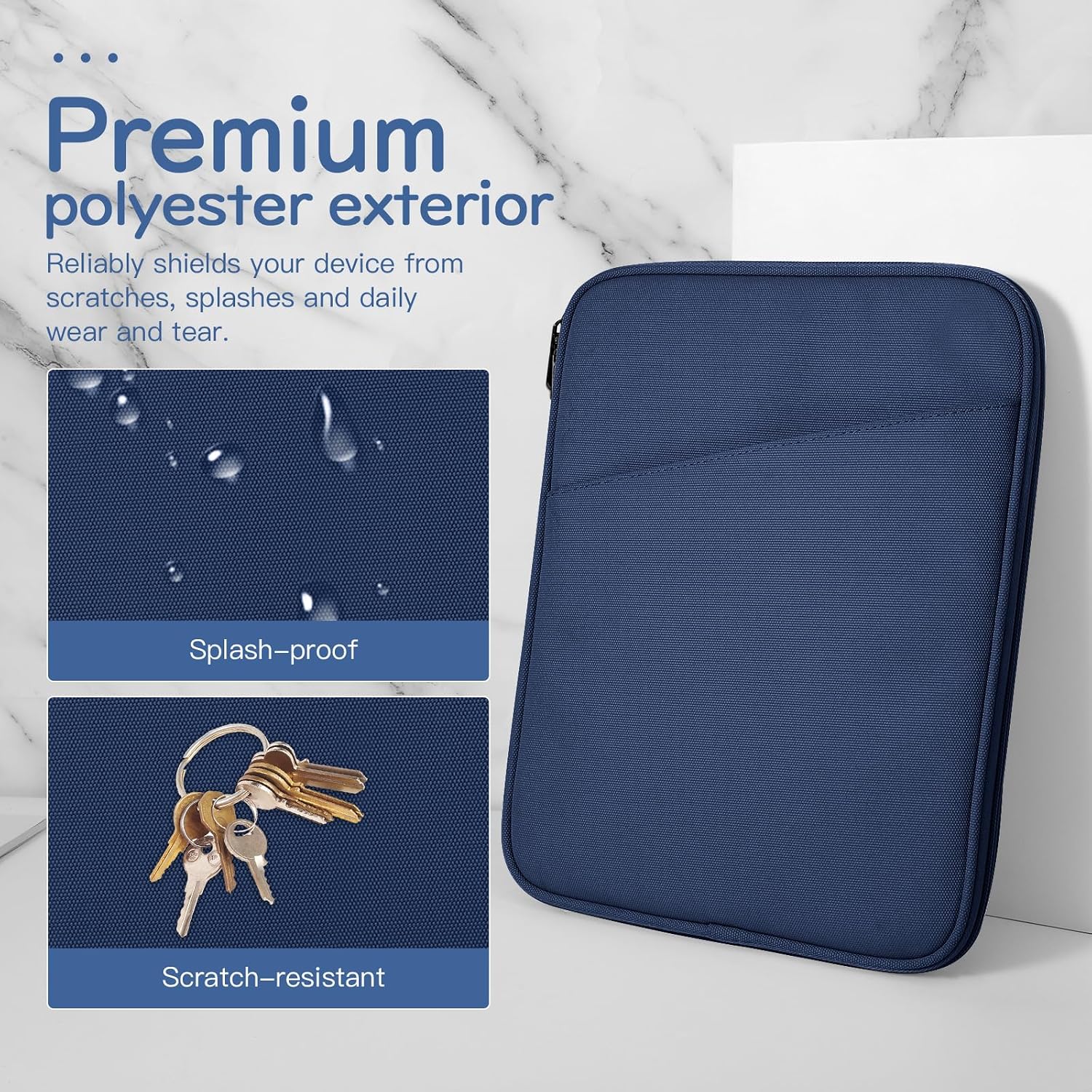 Detalle 2 de Dadanism Tablet Tasche 9-11 Zoll Denim