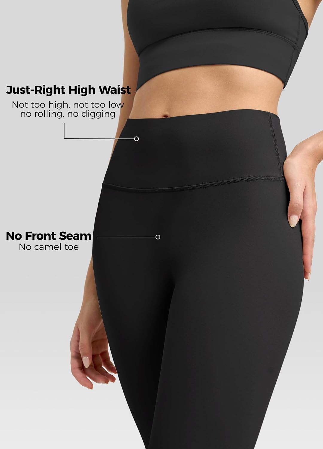 Thumbnail 2 de WILLIT Damen Leggings Hohe Taille Blickdicht