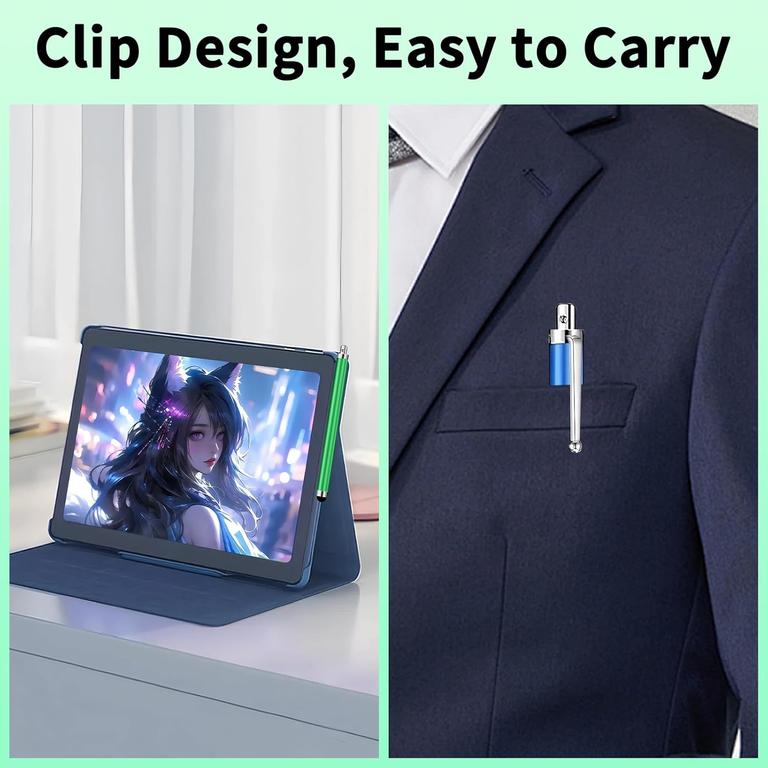 Thumbnail 2 de YITIAOXIAOYU 20-Pack Stylus Pens for Touchscreens