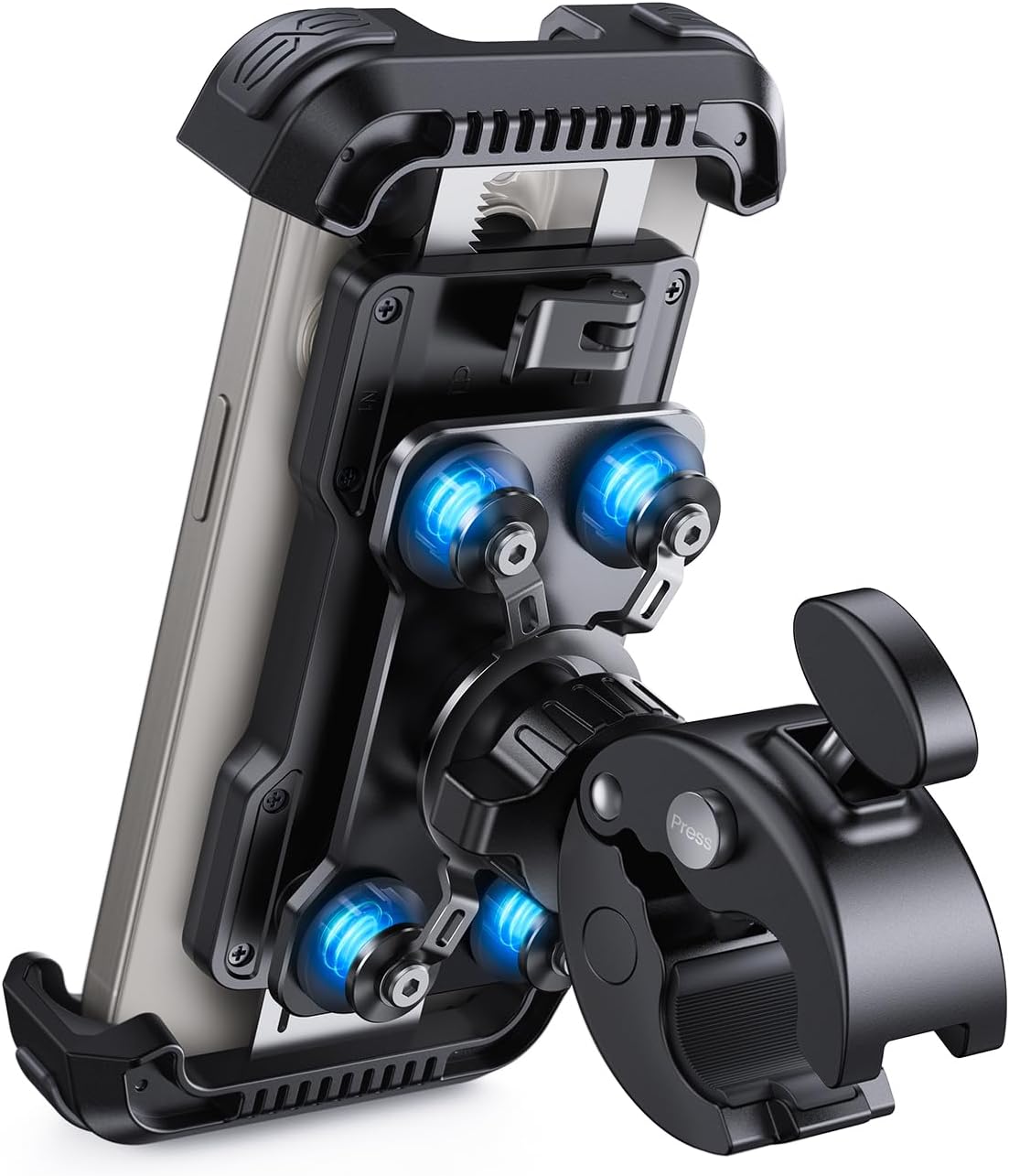 Detalle de Lamicall Motorcycle Phone Mount Holder for iPhone 16