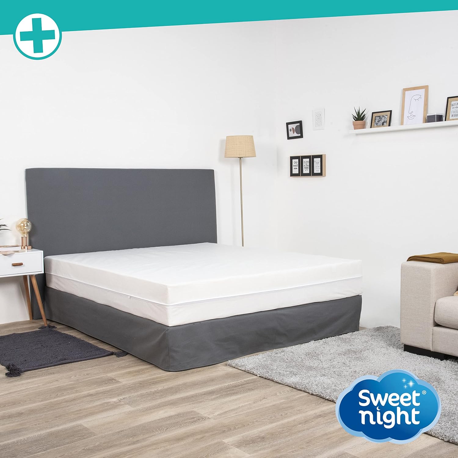 Thumbnail 5 de SWEET NIGHT Fodera integrale 160x200 cm