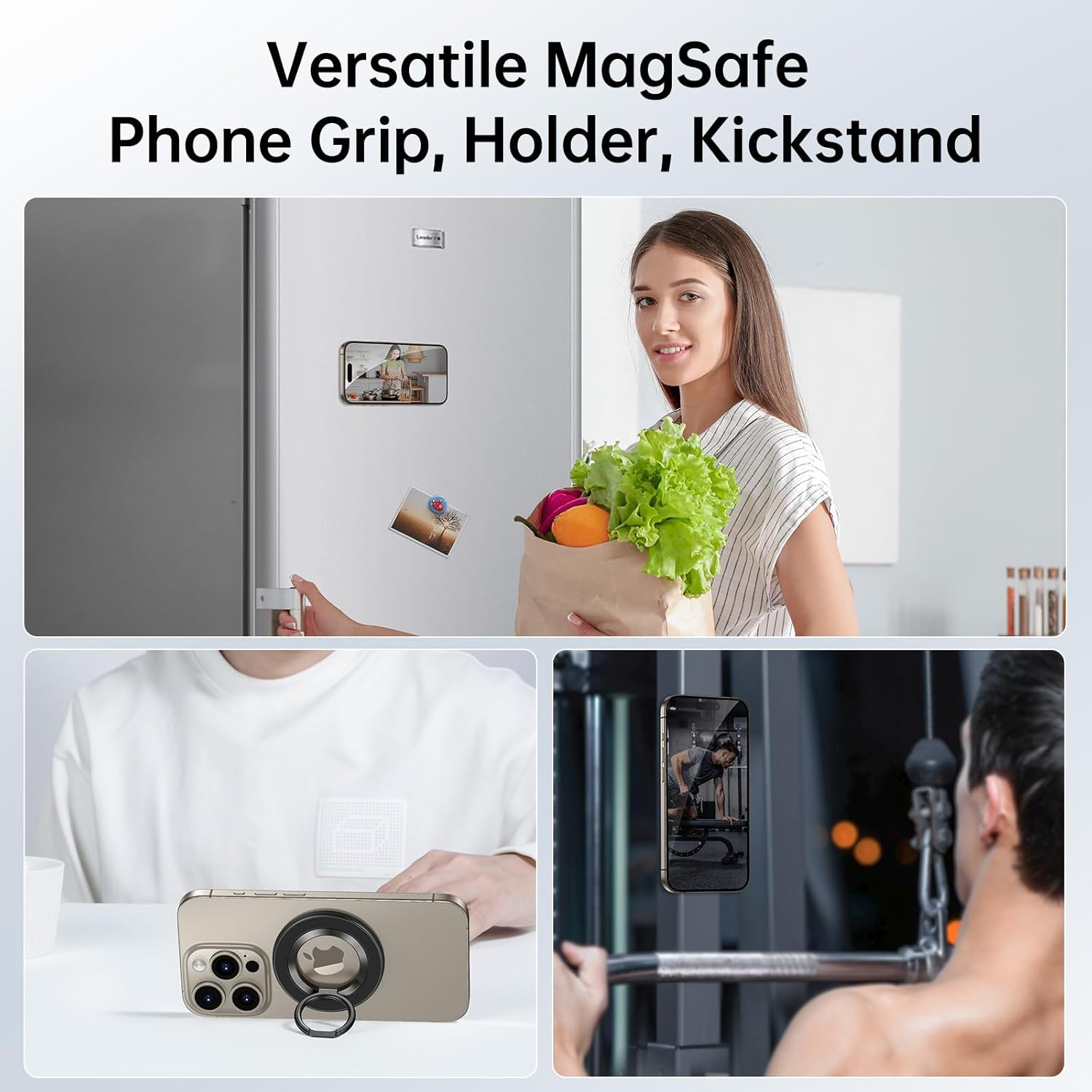Detalle 2 de SYNCWIRE Magnetic Phone Ring Holder 360°