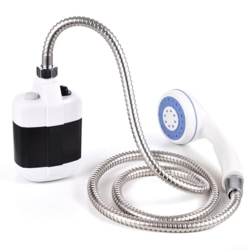 Thumbnail 7 de Minflora Camping Dusche: Tragbare USB-Dusche mit Saugnapf, 4,5 l/min – ideal für Outdoor, Camping und Haustierpflege