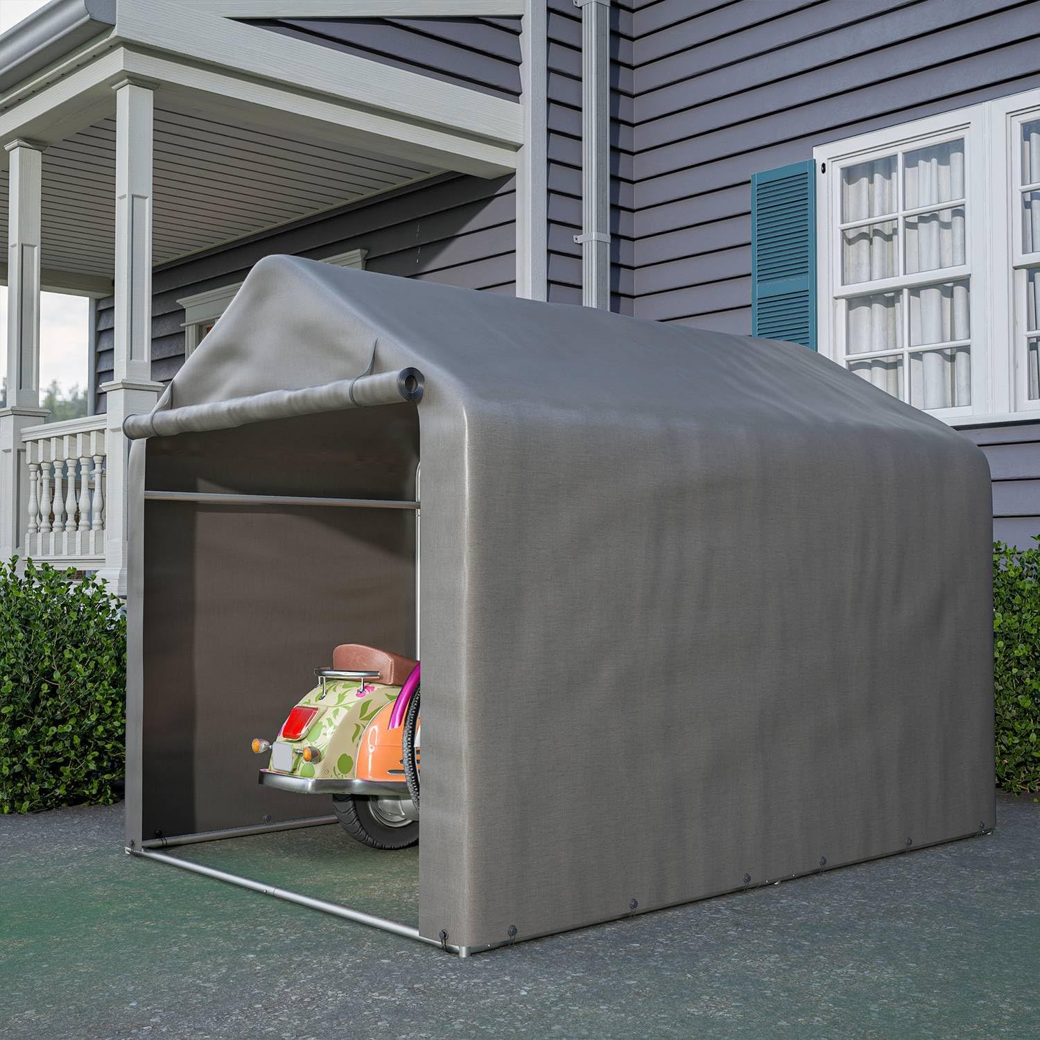 Thumbnail 3 de BIRCHTREE Bike Storage Tent 2.2m x 1.6m
