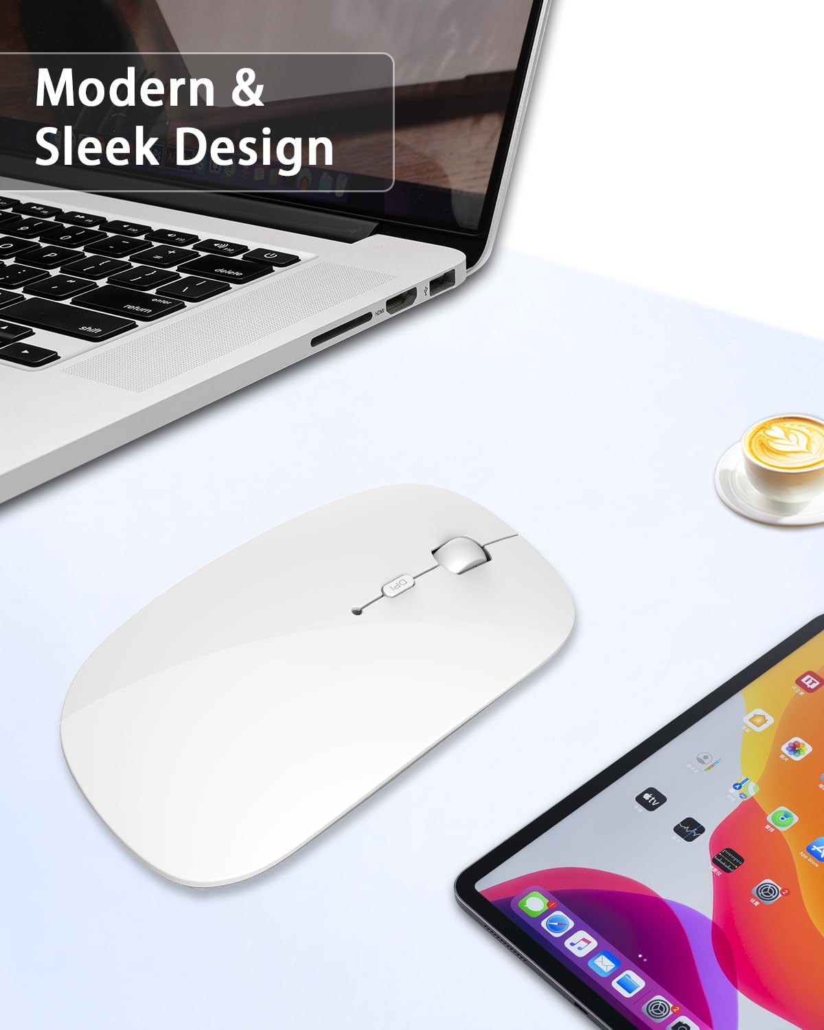 Thumbnail 6 de AE WISH ANEWISH Bluetooth Maus, 70 g