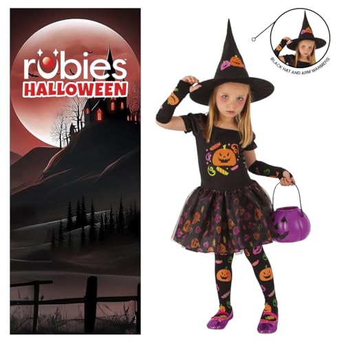 Detalle 2 de Deguisement sorciĂšre RUBIE'S citrouille pour 5-7 ans đ