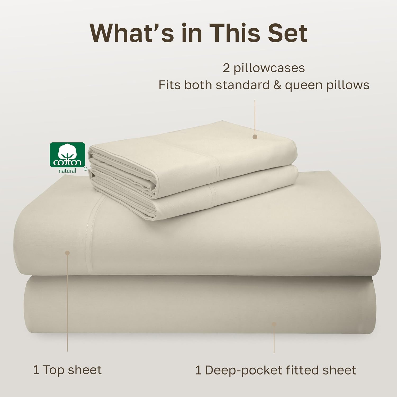 Thumbnail 3 de California Design Den 600 TC Queen Sheet Set