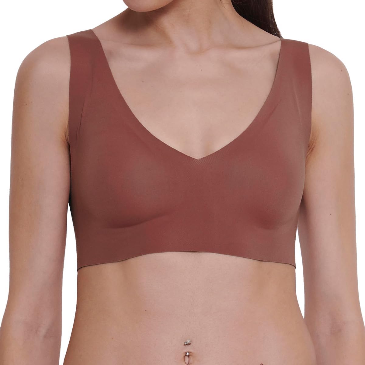 Thumbnail 6 de Sloggi 10217728 Soutien-Gorge Femme (Lot de 1) – Bralette sans couture, design V et double couche