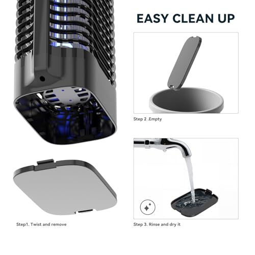 Detalle 2 de Lampe Anti Moustique AccEncyc 4200V – Tueur d'insectes électrique Haute Puissance, IPX4